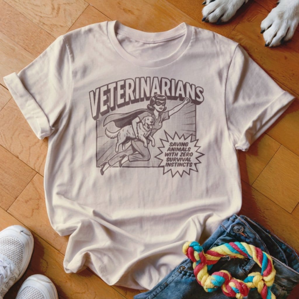 Superhero Vet Shirt - The Pawsitive Initiative