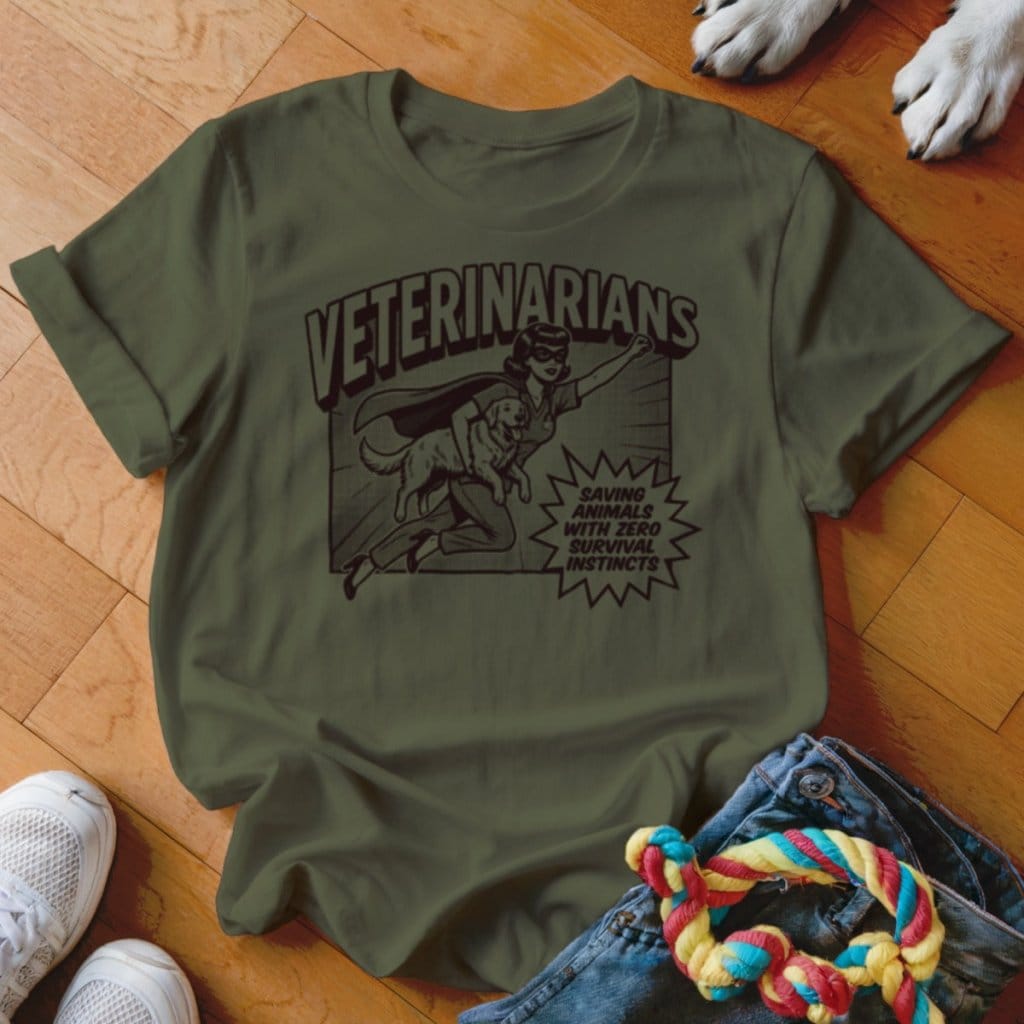 Superhero Vet Shirt - The Pawsitive Initiative