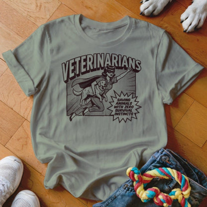 Superhero Vet Shirt - The Pawsitive Initiative