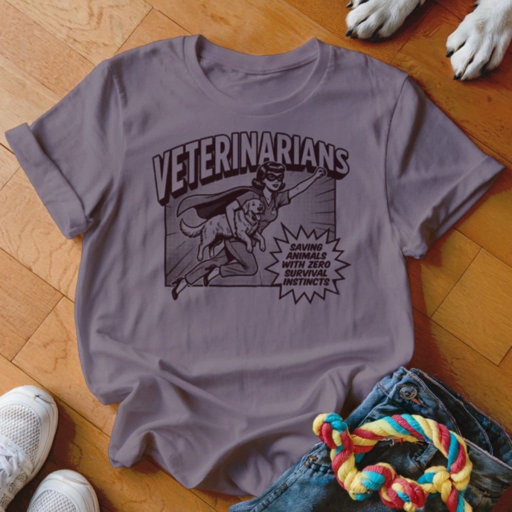 Superhero Vet Shirt - The Pawsitive Initiative