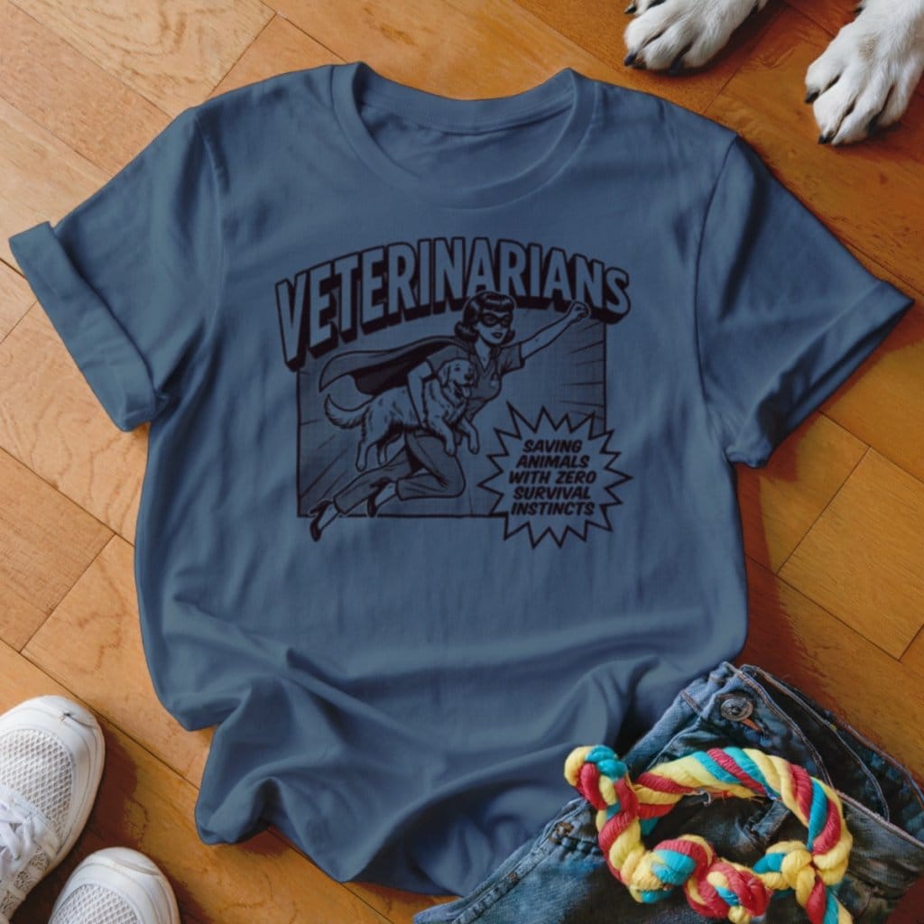 Superhero Vet Shirt - The Pawsitive Initiative