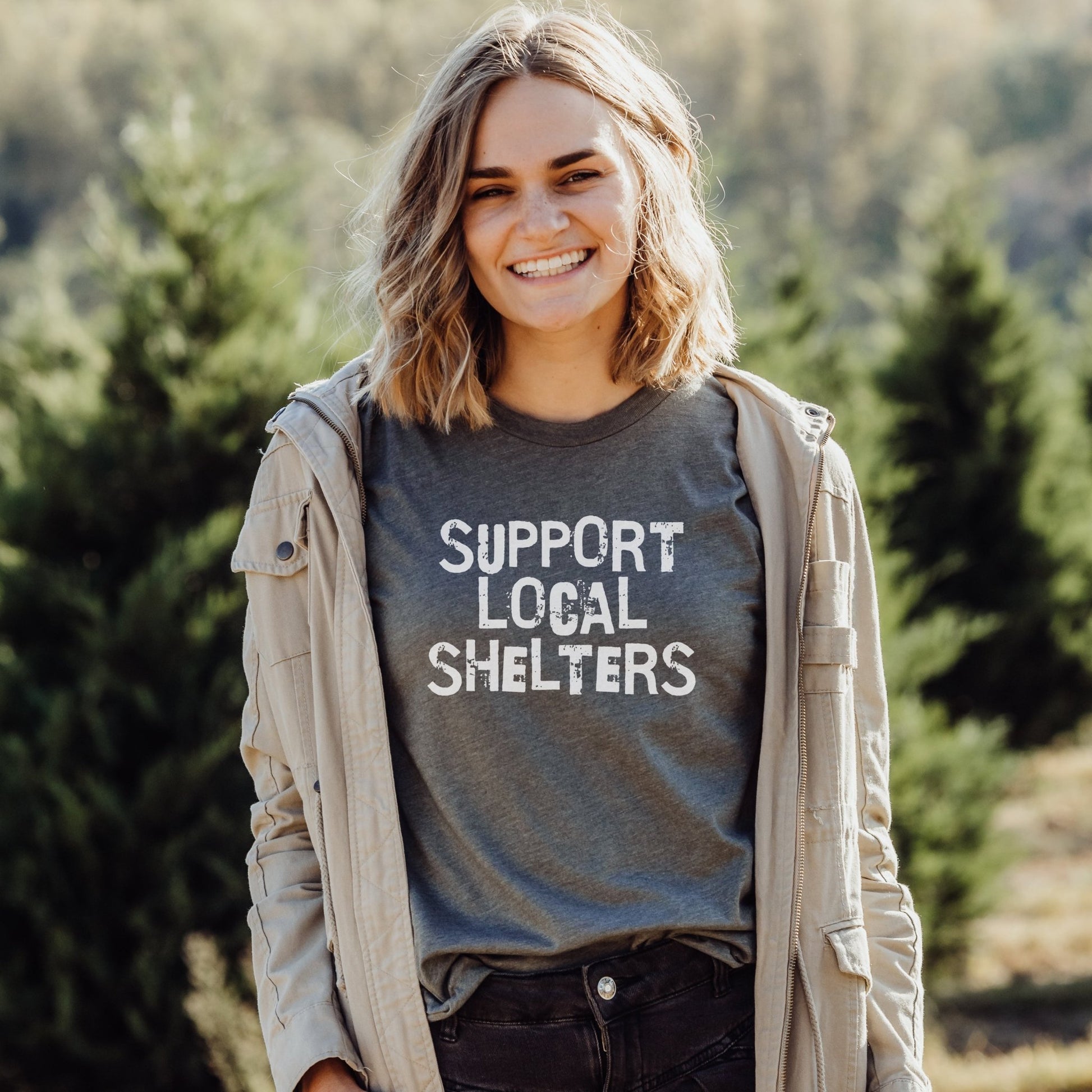 Support Local Shelters Shirt - The Pawsitive Initiative