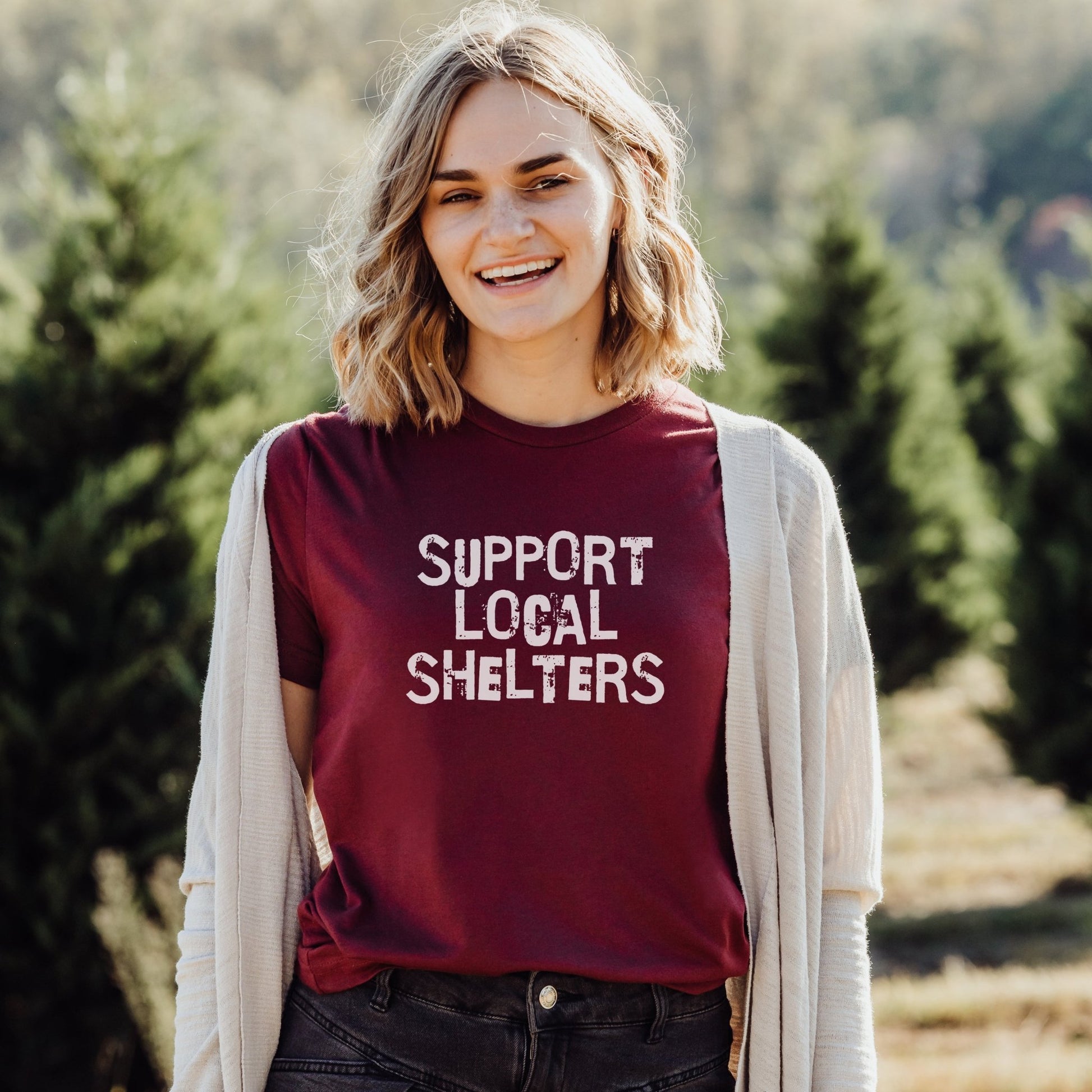 Support Local Shelters Shirt - The Pawsitive Initiative