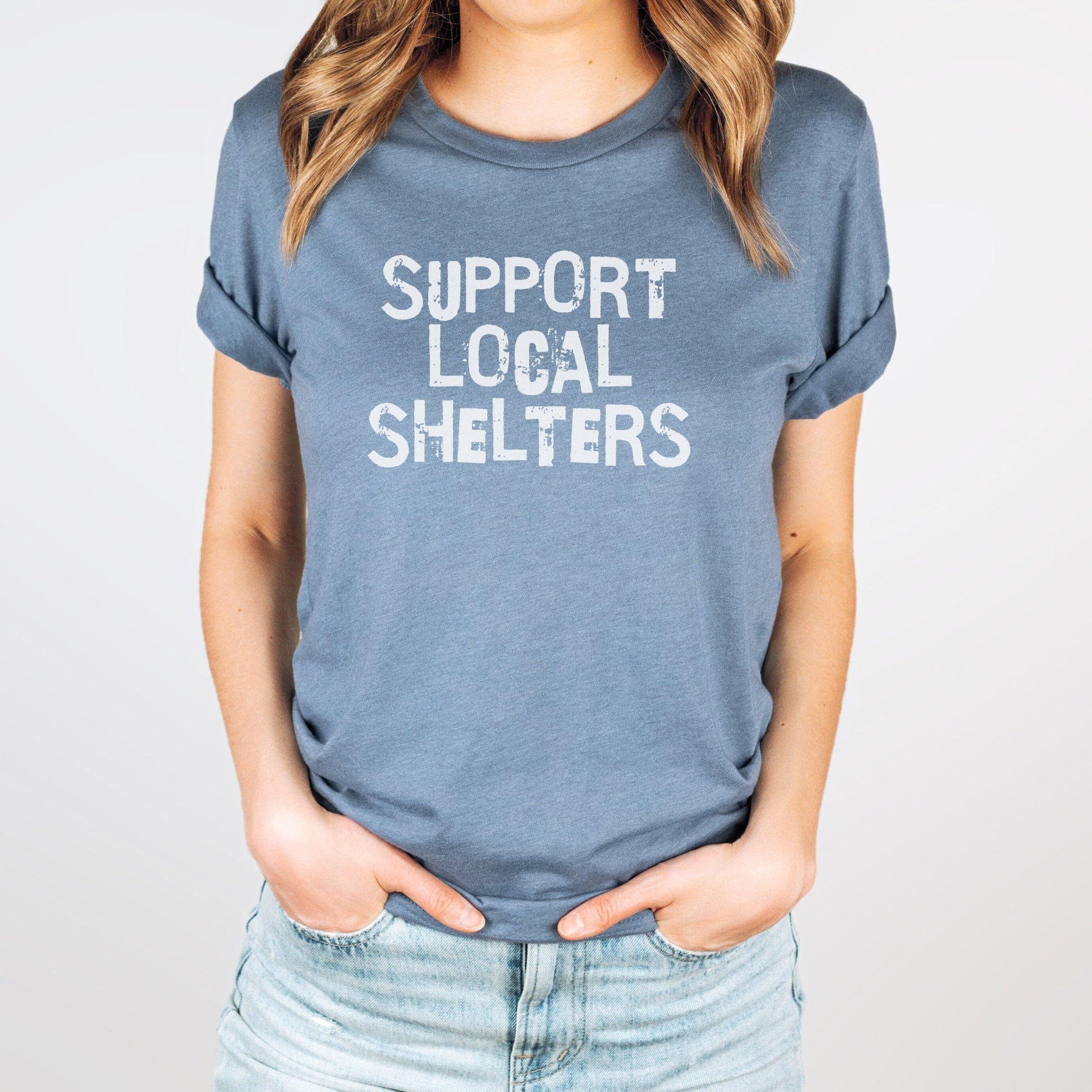 Support Local Shelters Shirt - The Pawsitive Initiative