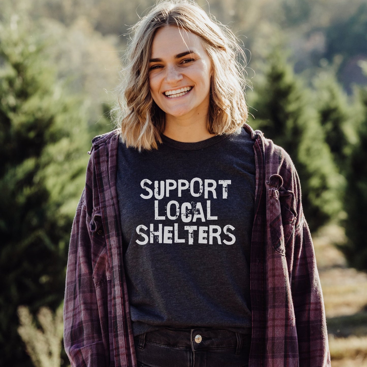 Support Local Shelters Shirt - The Pawsitive Initiative