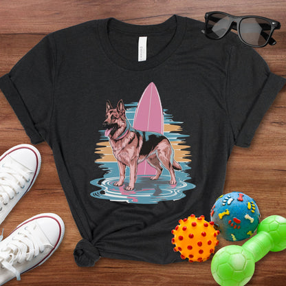 Surfs Up German Shepherd Shirt - The Pawsitive Initiative