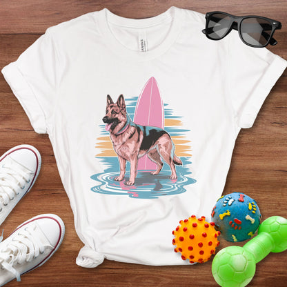 Surfs Up German Shepherd Shirt - The Pawsitive Initiative