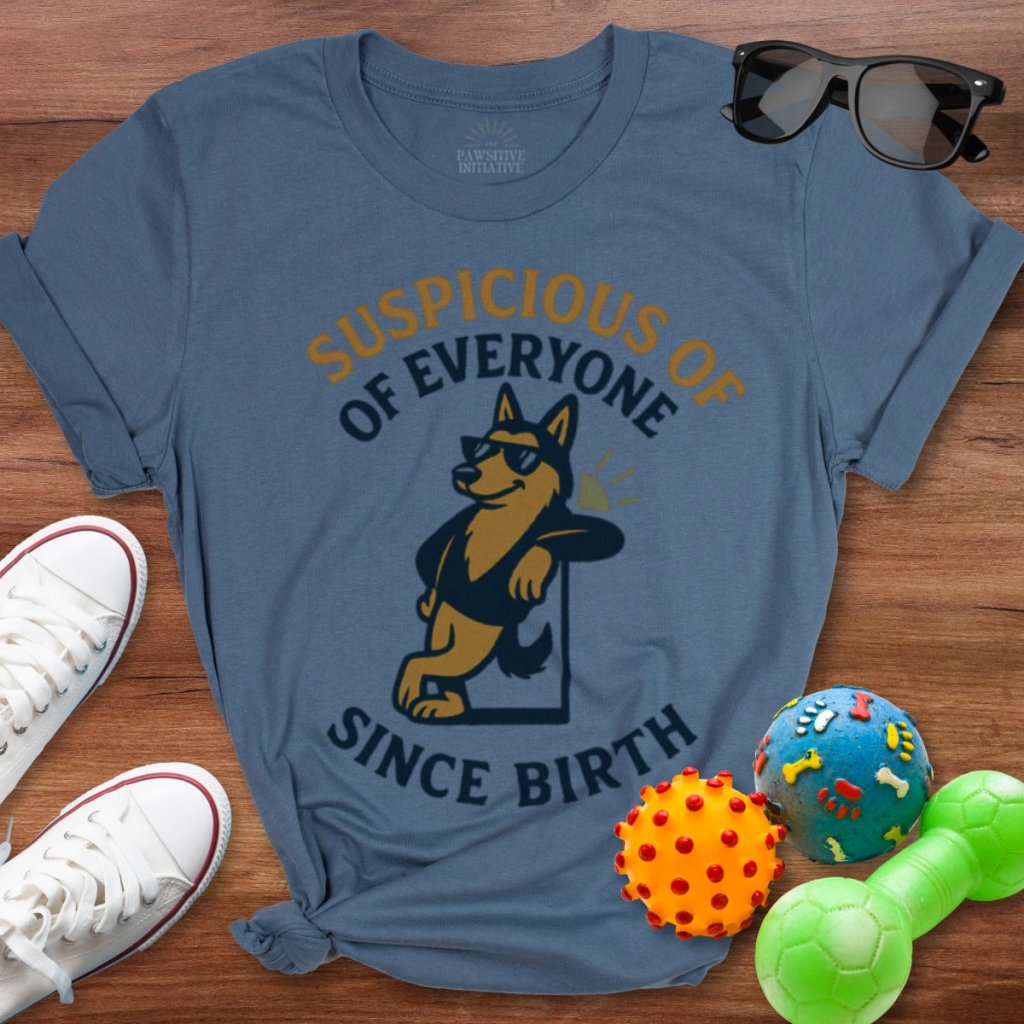 Suspicious of Everyone Shirt - The Pawsitive Initiative
