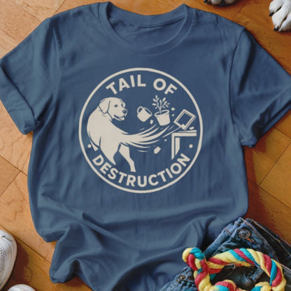 Tail of Destruction Shirt - The Pawsitive Initiative