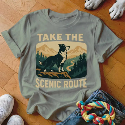 Take the Scenic Route Shirt - The Pawsitive Initiative