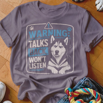 Talks Back Shirt - The Pawsitive Initiative