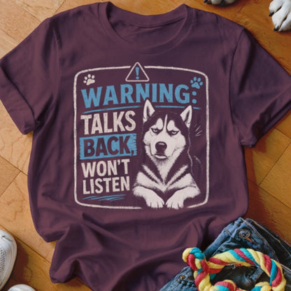 Talks Back Shirt - The Pawsitive Initiative