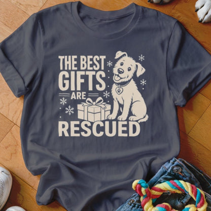 The Best Gifts Are Rescued Shirt - The Pawsitive Initiative