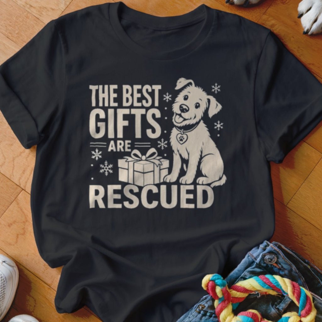 The Best Gifts Are Rescued Shirt - The Pawsitive Initiative