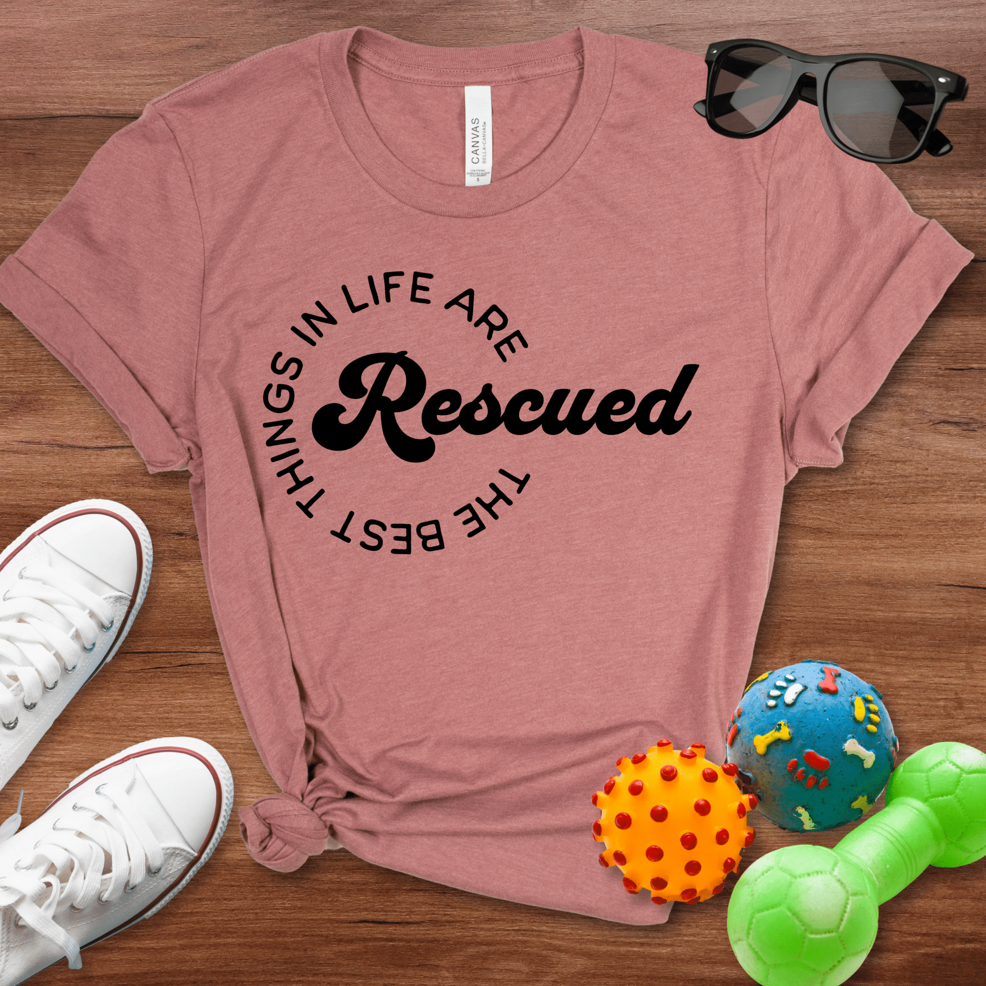 The Best Things In Life Are Rescued Shirt - The Pawsitive Initiative