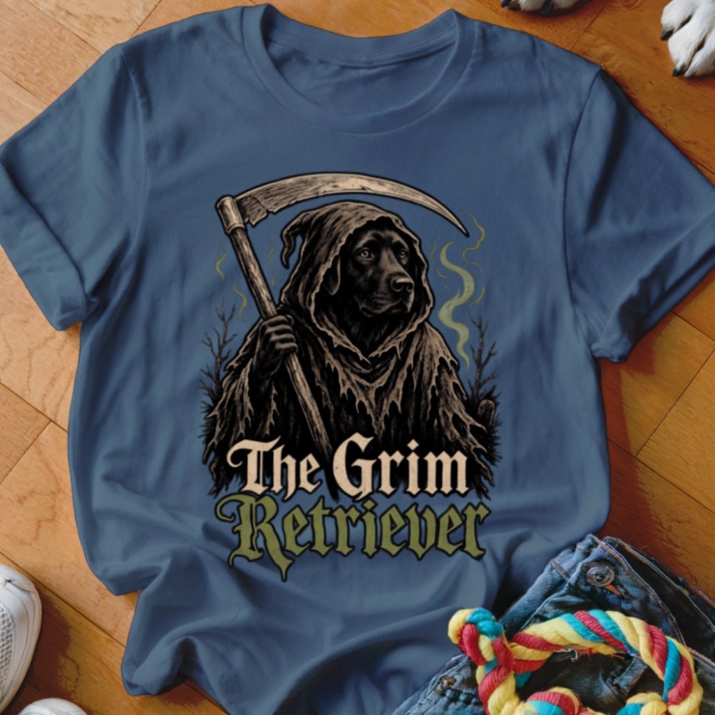 The Grim Retriever Shirt - The Pawsitive Initiative