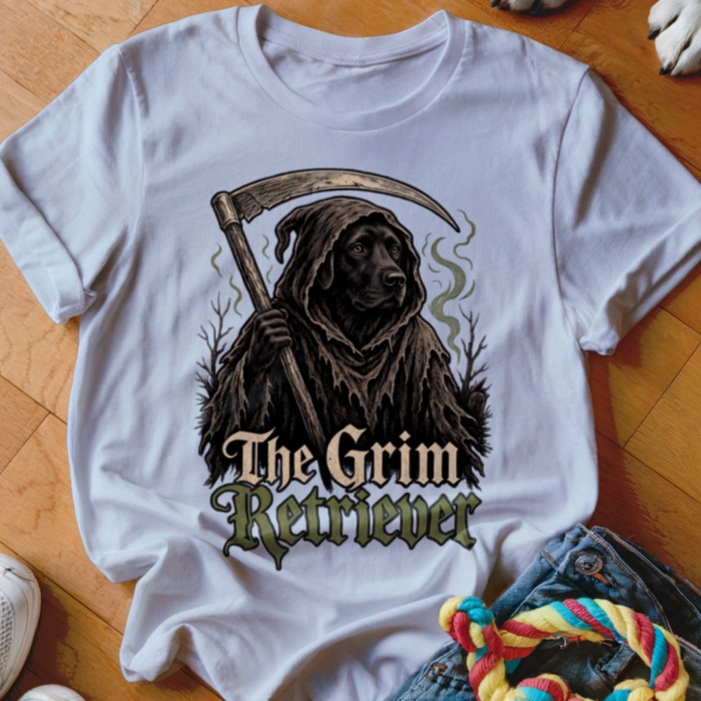 The Grim Retriever Shirt - The Pawsitive Initiative