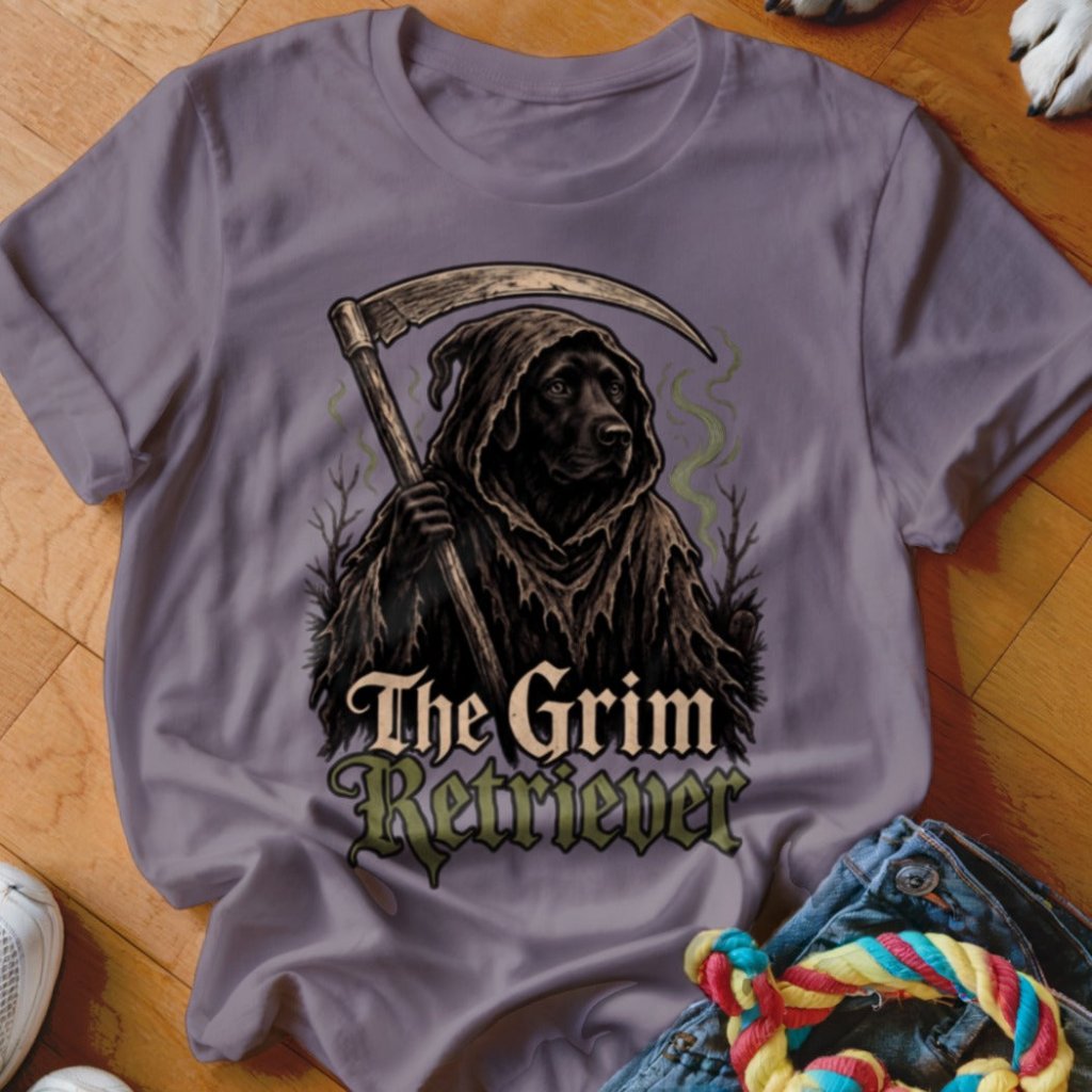 The Grim Retriever Shirt - The Pawsitive Initiative
