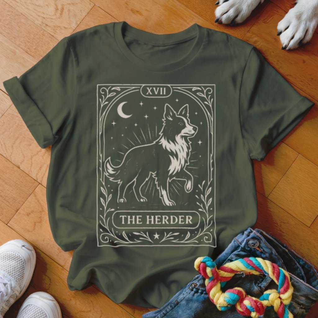 The Herder Tarot Shirt - The Pawsitive Initiative