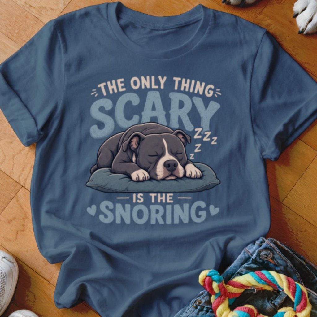 The Only Thing Scary Is The Snoring Shirt - The Pawsitive Initiative