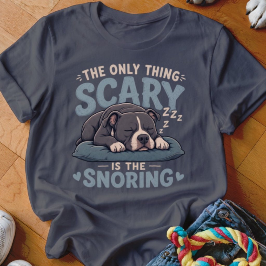 The Only Thing Scary Is The Snoring Shirt - The Pawsitive Initiative