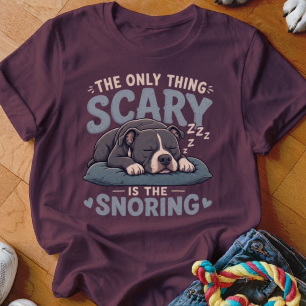 The Only Thing Scary Is The Snoring Shirt - The Pawsitive Initiative