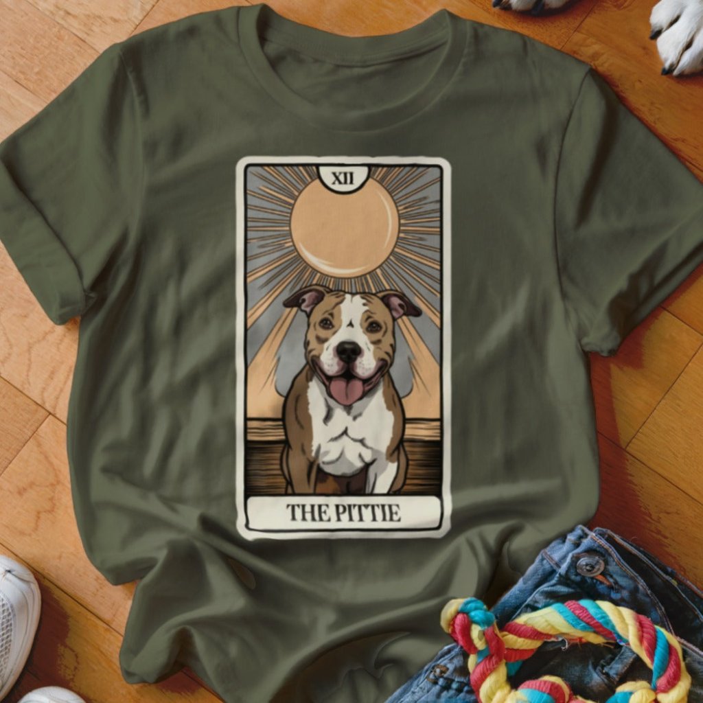 The Pittie Tarot Card Shirt - The Pawsitive Initiative
