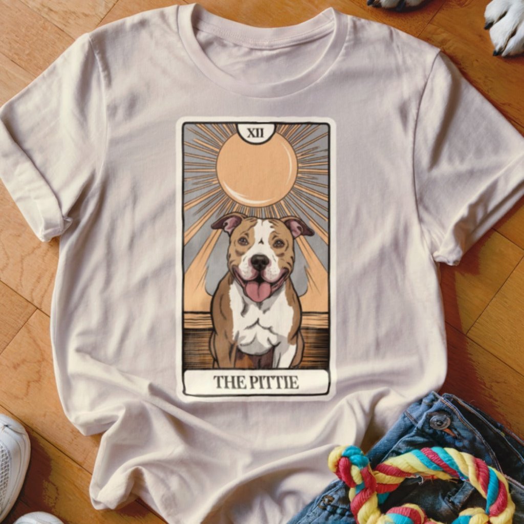 The Pittie Tarot Card Shirt - The Pawsitive Initiative