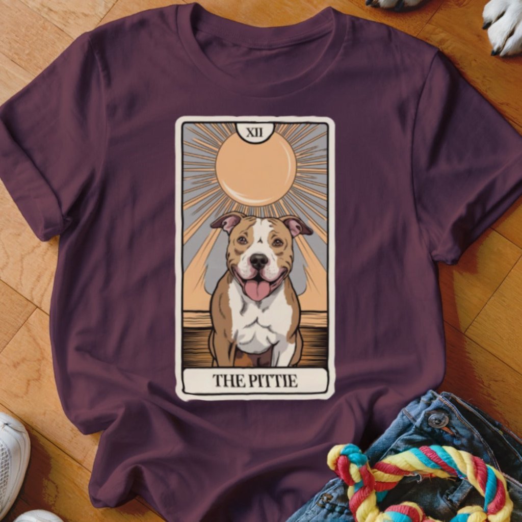 The Pittie Tarot Card Shirt - The Pawsitive Initiative