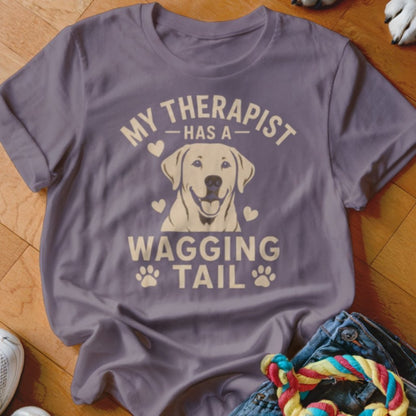 Therapist Has a Wagging Tail Shirt - The Pawsitive Initiative