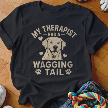 Therapist Has a Wagging Tail Shirt - The Pawsitive Initiative