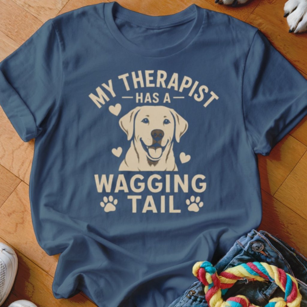 Therapist Has a Wagging Tail Shirt - The Pawsitive Initiative