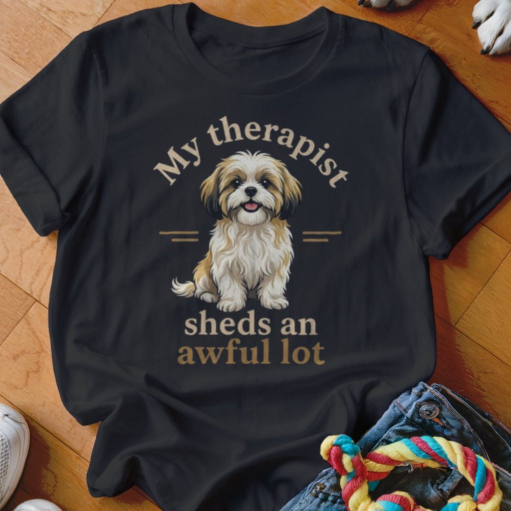 Therapist Sheds Shih Tzu Shirt - The Pawsitive Initiative
