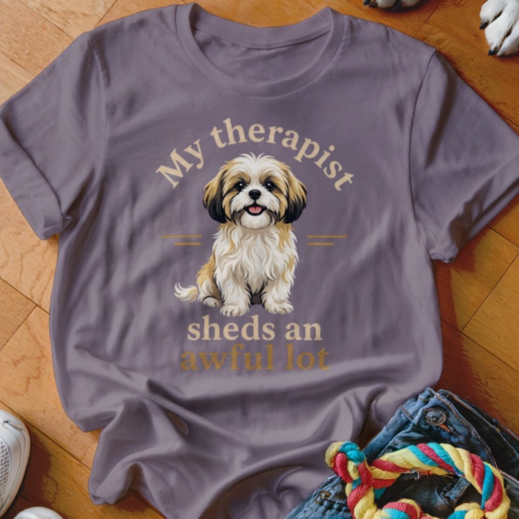Therapist Sheds Shih Tzu Shirt - The Pawsitive Initiative