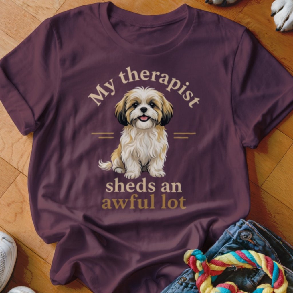 Therapist Sheds Shih Tzu Shirt - The Pawsitive Initiative