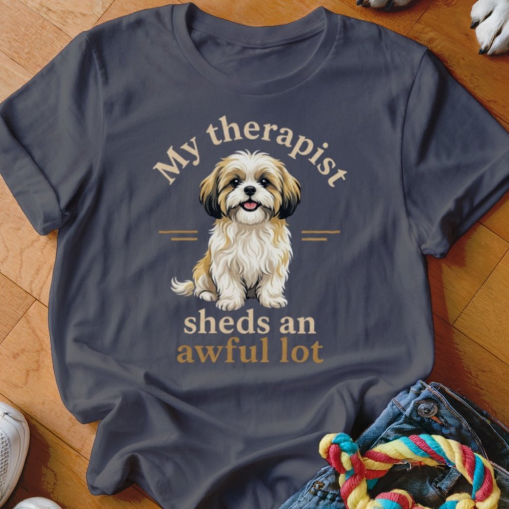 Therapist Sheds Shih Tzu Shirt - The Pawsitive Initiative