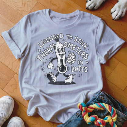 Thermometers in Butts Shirt - The Pawsitive Initiative