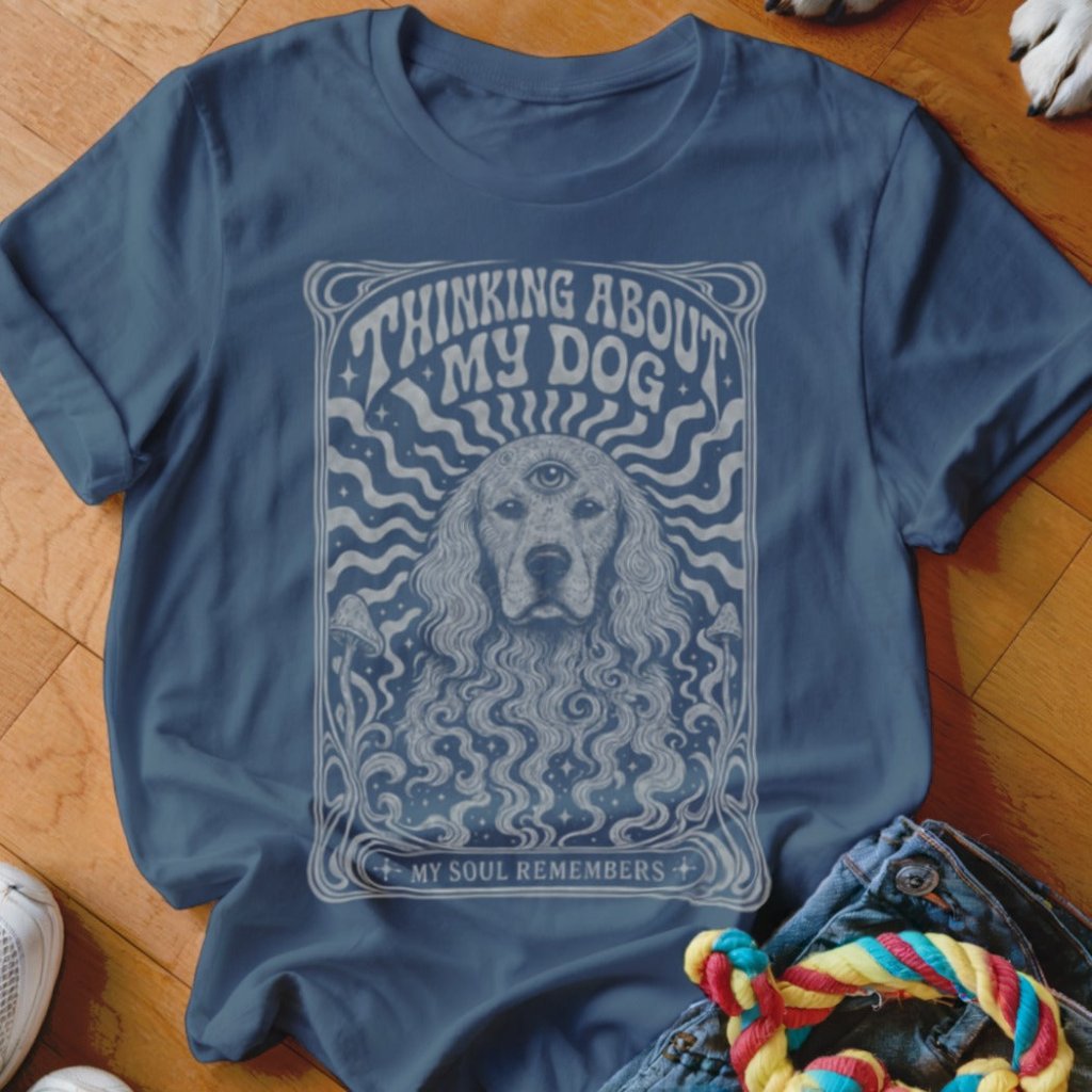 Thinking About My Dog Shirt - The Pawsitive Initiative