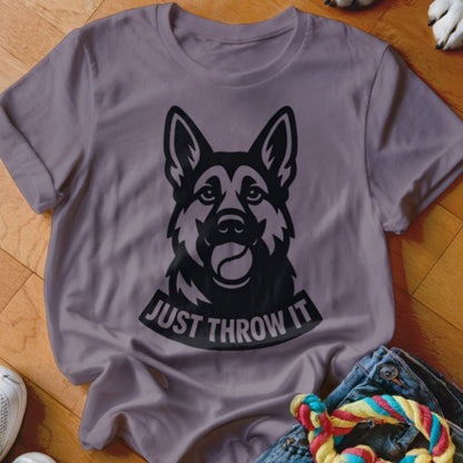 Throw It GSD Shirt - The Pawsitive Initiative