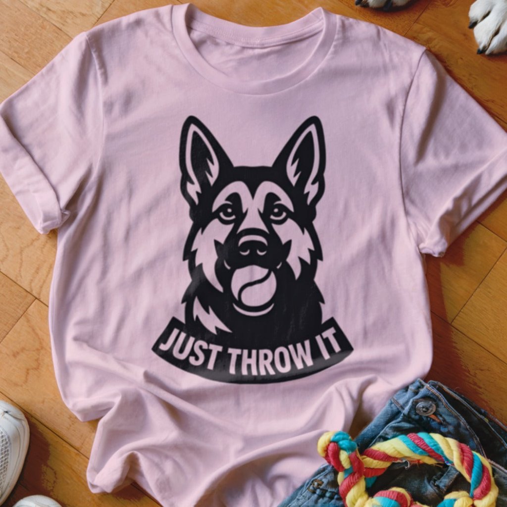 Throw It GSD Shirt - The Pawsitive Initiative
