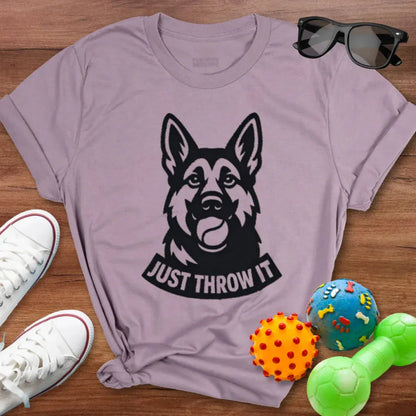 Throw It GSD Shirt - The Pawsitive Initiative