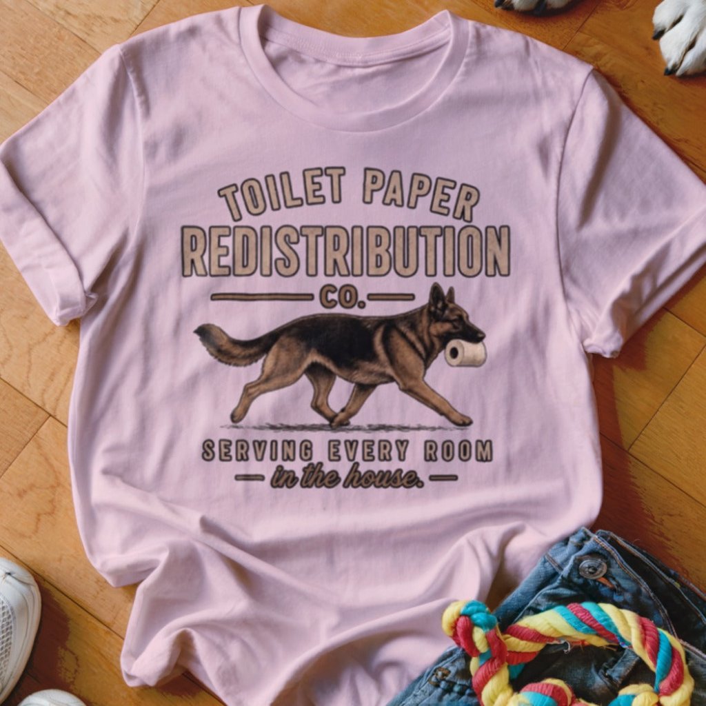 Toilet Paper Redistribution Shirt - The Pawsitive Initiative
