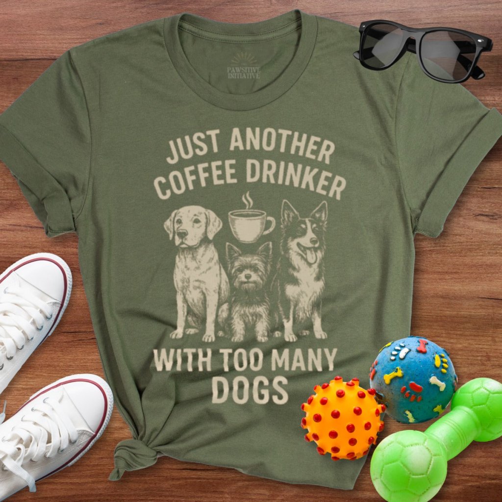 Too Many Dogs Shirt - The Pawsitive Initiative