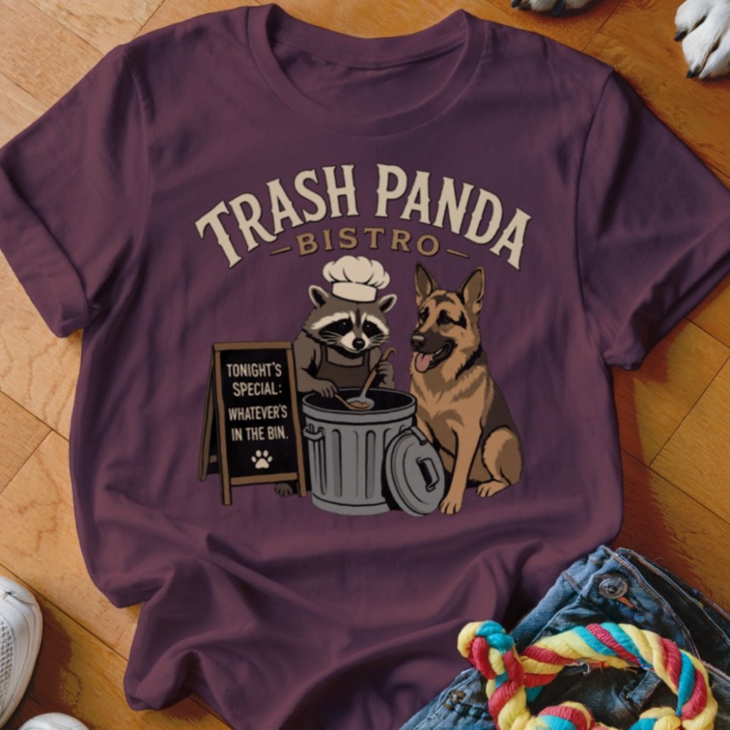 Trash Panda Bistro Shirt - The Pawsitive Initiative