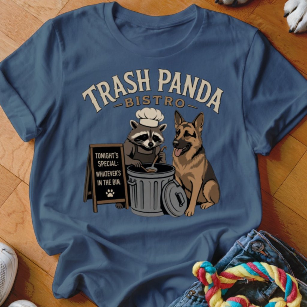 Trash Panda Bistro Shirt - The Pawsitive Initiative