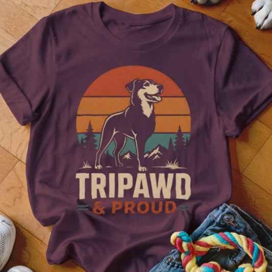 Tripaws and Proud Shirt - The Pawsitive Initiative