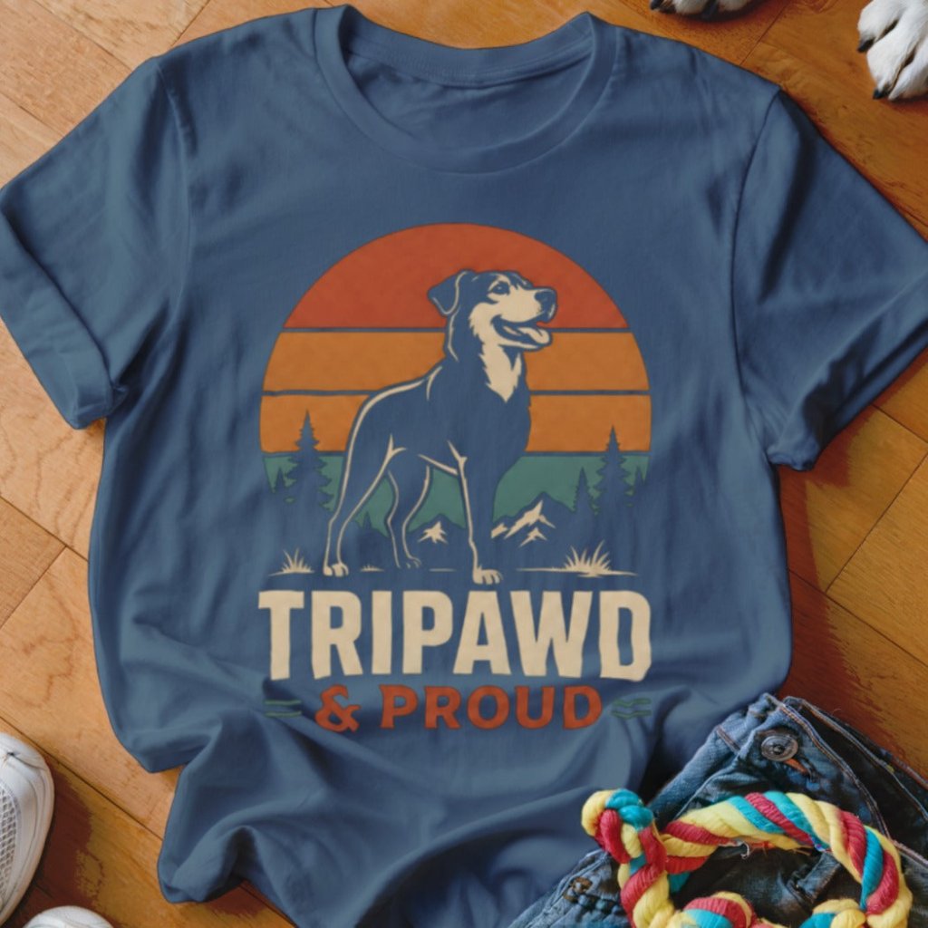 Tripaws and Proud Shirt - The Pawsitive Initiative