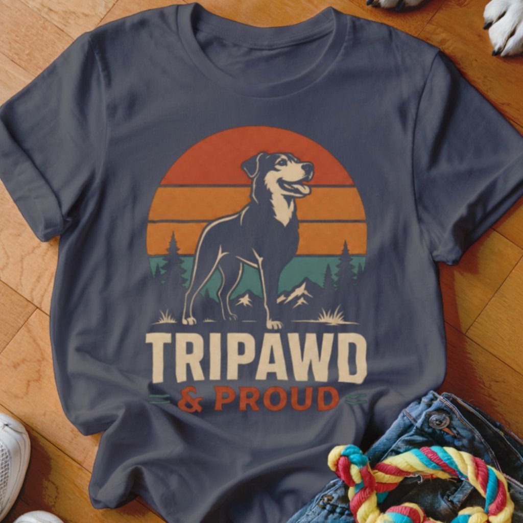 Tripaws and Proud Shirt - The Pawsitive Initiative
