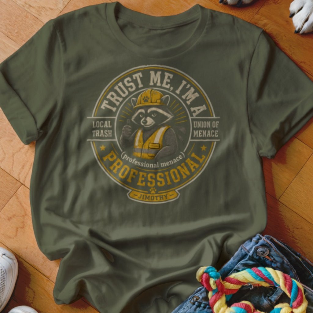 Trust Me I'm a Professional Shirt - The Pawsitive Initiative