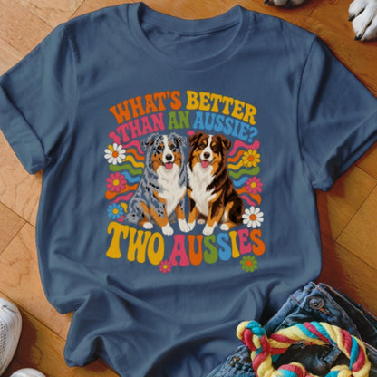 Two Aussies Shirt - The Pawsitive Initiative